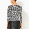 Alans Printed Knit Top